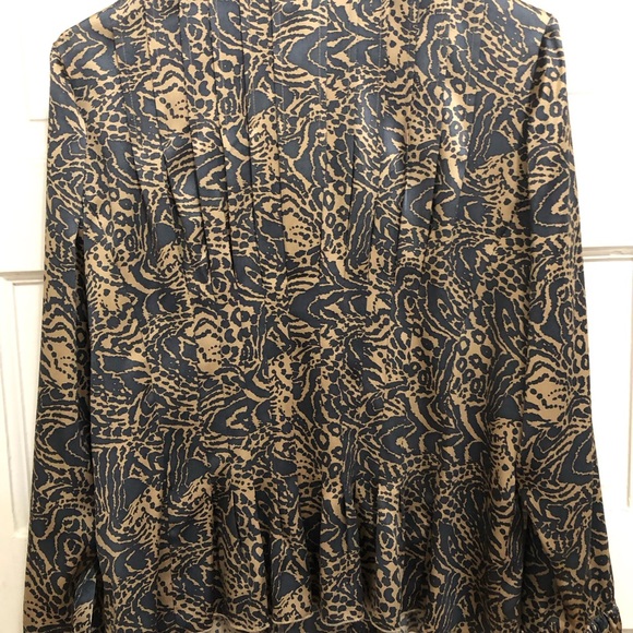 Carlisle fitted silk blouse with peplum size 8 - Picture 4 of 5